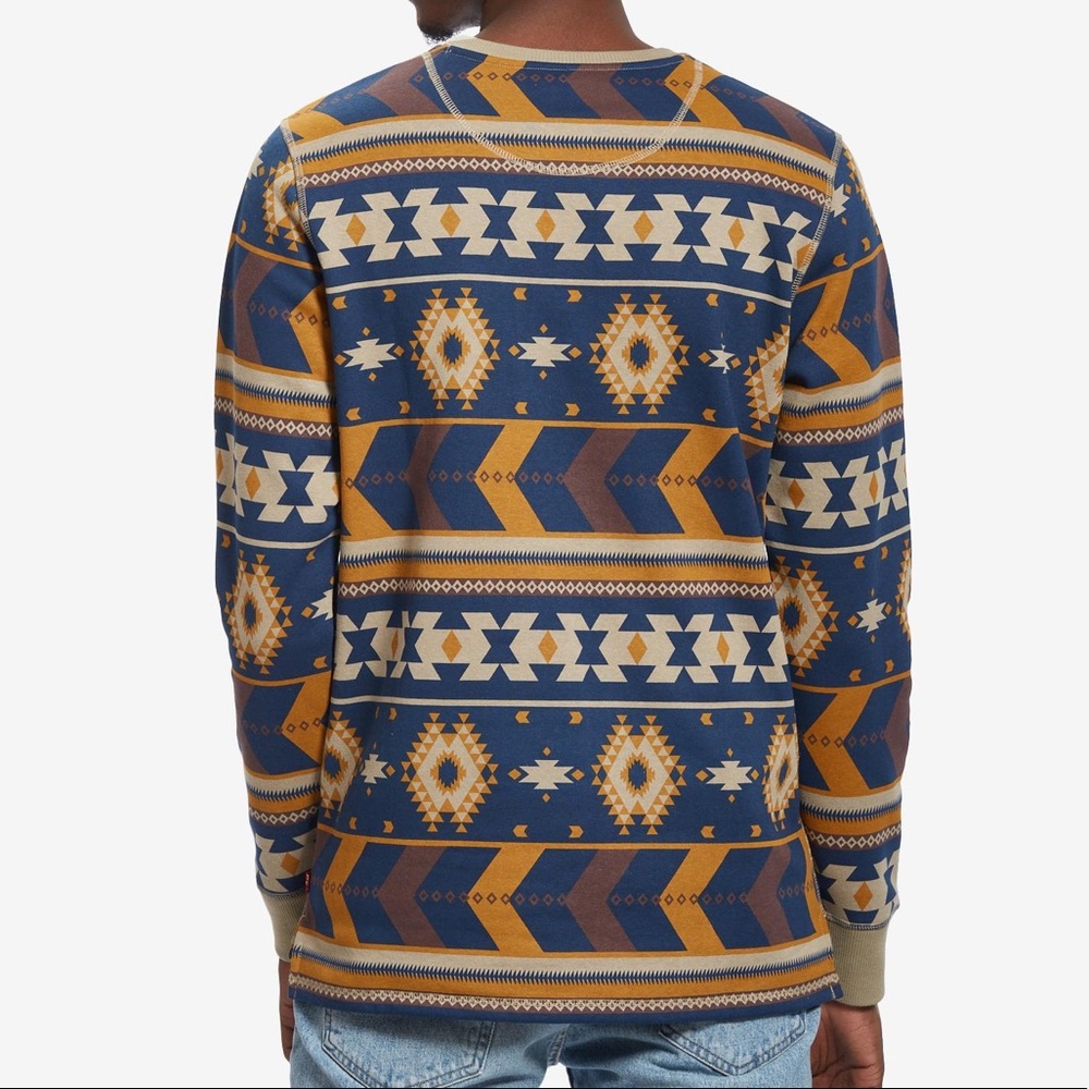 LEVI’S Mens Crewneck Printed Sweatshirt 2XL - Picture 11 of 11
